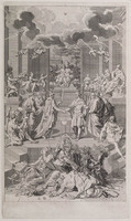 KG 11609
<br/>
Twee koningen sluiten vrede
<br/>
<em>Picart, Bernard (1673-1733)</em>